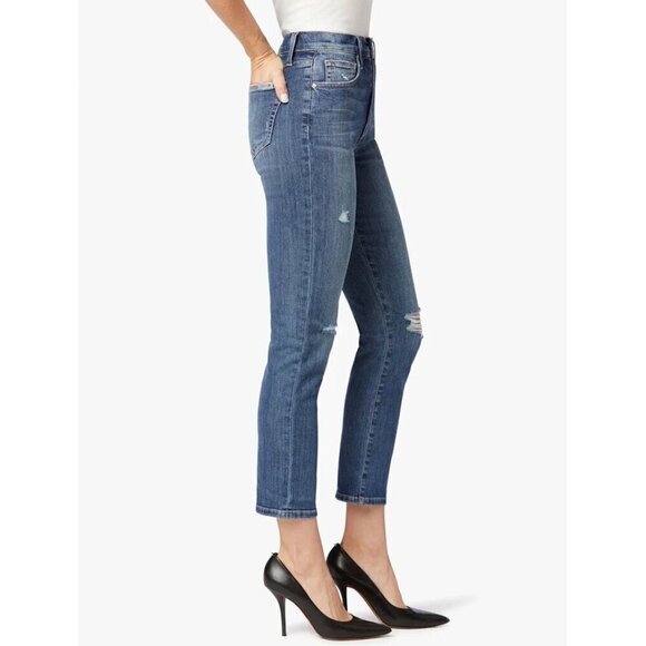 Joe’s Jeans 30 High Rise Straight Ankle Jeans Ibapah Wash Women’s Distressed - Picture 10 of 10